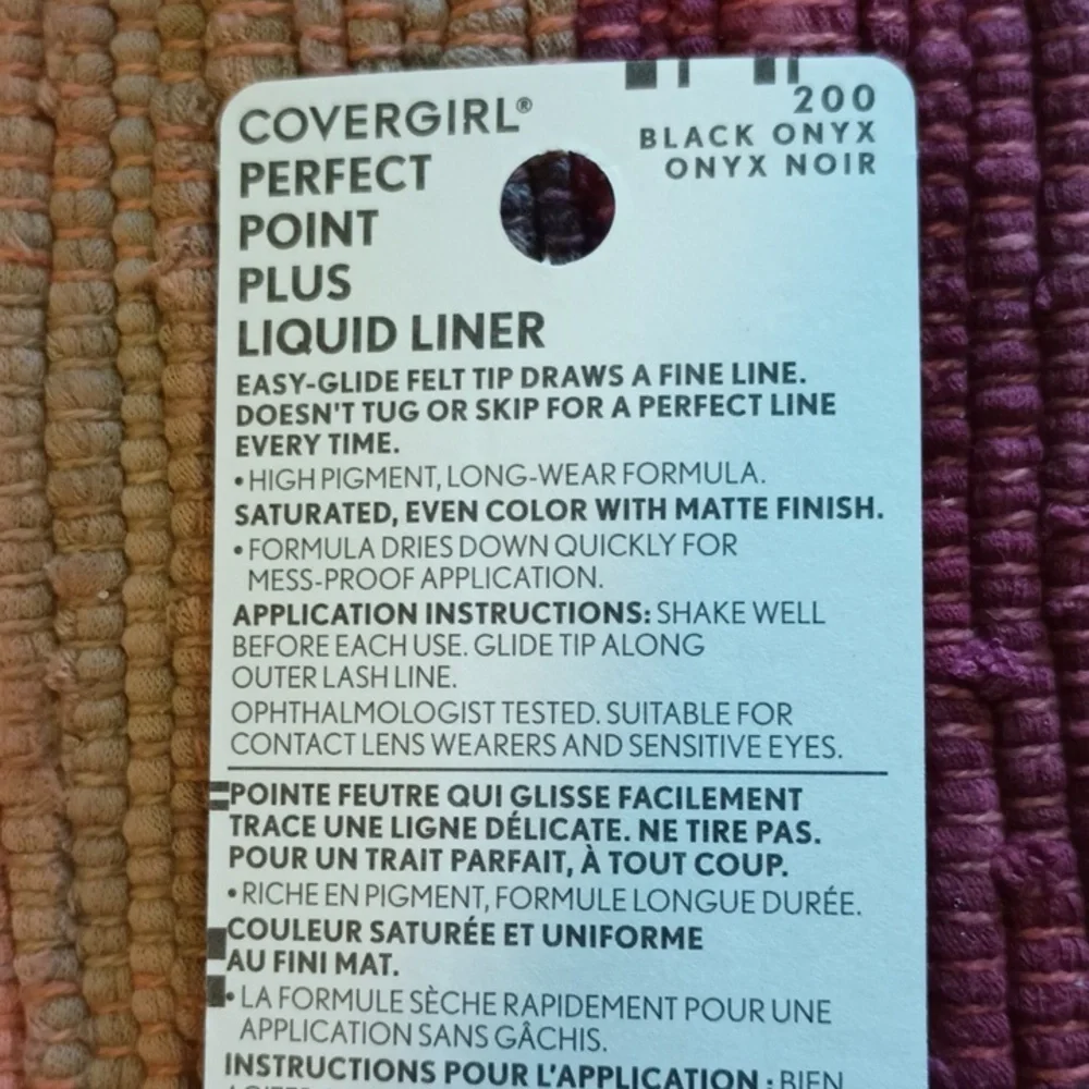 Covergirl Perfect Point Plus Liquid Eyeliner Black Onyx 2 Boxes (4 total) NIB